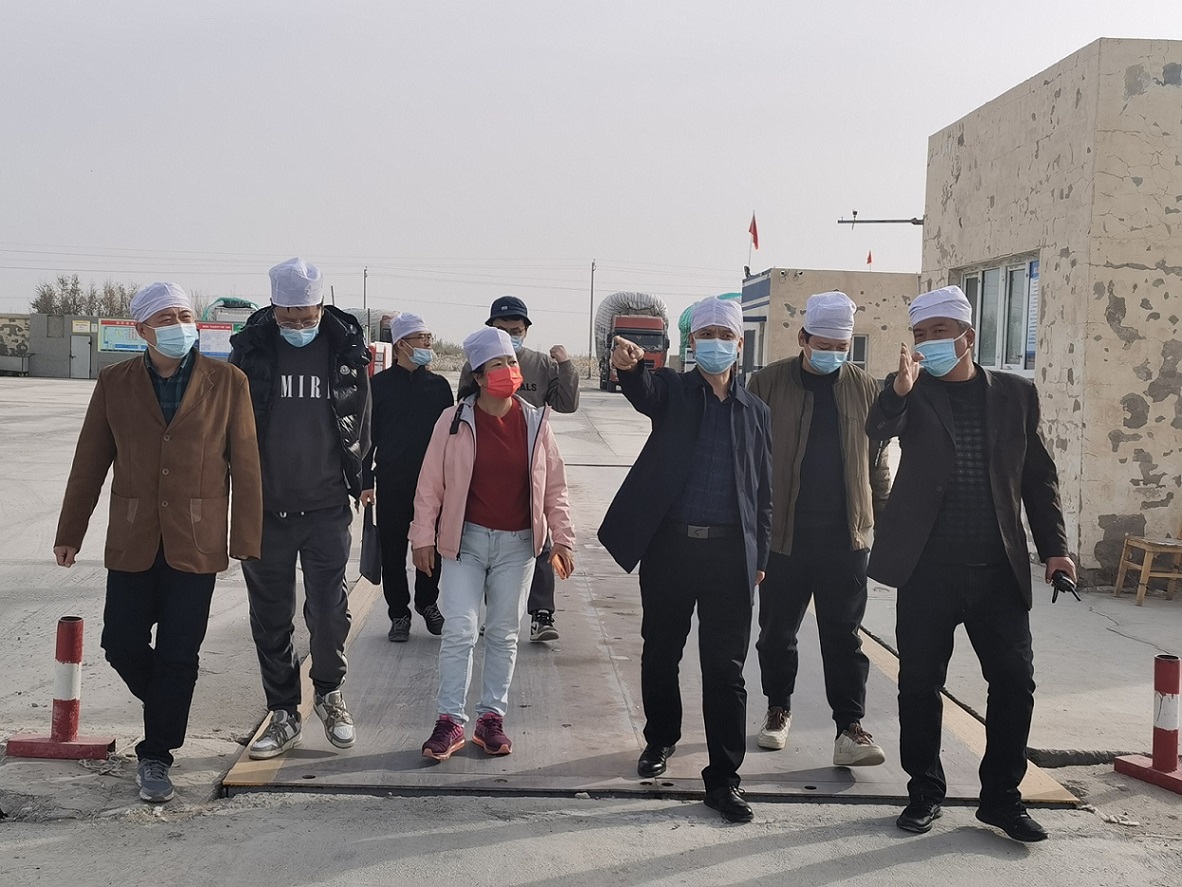 李林、樊治強一行到省棉麻集團基地督導調研安全生產、棉花儲備工作