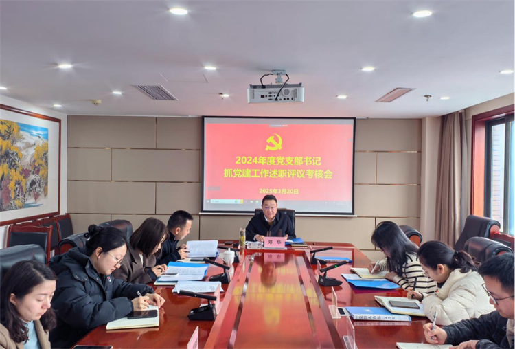 集團(tuán)公司召開2024年度黨支部書記抓黨建工作述職評(píng)議會(huì)